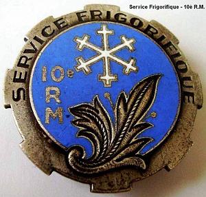 Service frigorifique 10e RM